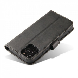 Калъф тип книга Magnet Elegant - Xiaomi Poco M4 Pro 5G черен - Img 5