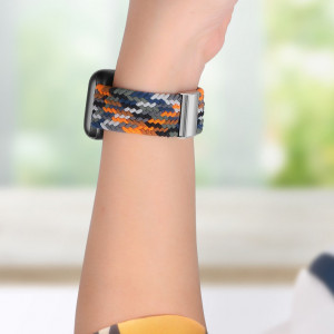 Плетена каишка Fabric - Apple Watch 40mm Series 6 / 40mm Series 5 / 40mm Series 4 / 38mm Series 3 / 38mm Series 2 многоцветен (5) - Img 2
