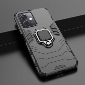 Подсилен гръб с магнитна стойка Ring Armor - Xiaomi Poco X5 / Redmi Note 12 черен - Img 6