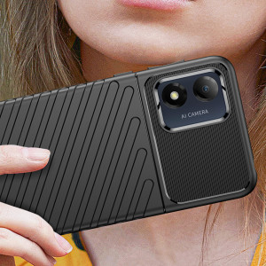 Подсилен гръб Thunder - Moto E13 Silicone Armored Cover черен - Img 5