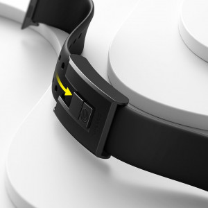 Силиконова каишка Baseus Slip-Thru - Apple Watch 40mm SE / 40mm Series 6 / 40mm Series 5 / 40mm Series 4 / 38mm Series 3 (LBWSE-01) черен - Img 14