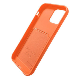 Силиконов гръб Card с портфейл за документи - Xiaomi Redmi 10X 4G / Redmi Note 9 червен - Img 7