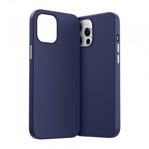 Силиконов гръб JOYROOM Color - iPhone 12 Pro Max син - Img 1