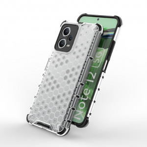 Гръб Honeycomb Armor със силиконов бъмпер - Xiaomi Poco X5 / Redmi Note 12 син - Img 11