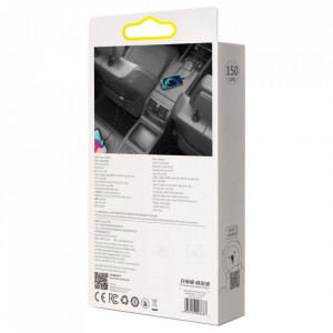 Зарядно за кола BASEUS Share Together 120W USB Type A с удължител за задната седалка 2x USB Type A / USB Type C PD QC (CCBT-B0G) сиво - Img 6