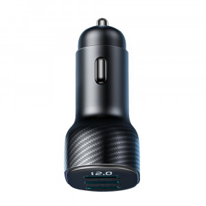 Зарядно за кола JOYROOM JR-CCD03 17W 3.4A 3x USB Type A с LED дисплей черно - Img 8
