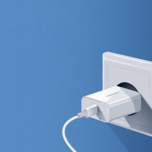 Зарядно за стена UGREEN 20W 3A USB Type C PD3.0 QC4.0+ (60450) бяло - Img 10