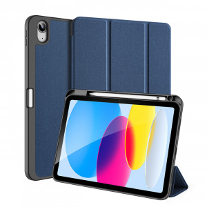 Калъф тип книга със Smart Sleep функция DUX DUCIS Domo - iPad 10.9" 2022 син - Img 2