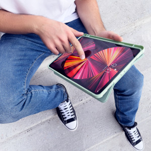 Калъф тип книга със Smart Sleep функция Stand Tablet - iPad Pro 11" (2nd gen 2020) / Pro 11" (3rd gen 2021) / Pro 11" (4th gen 2022) зелен - Img 12