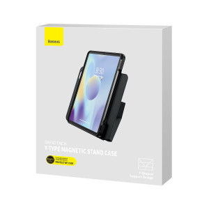 Калъф тип книга с функция стойка Baseus Safattach Y - iPad Pro 11" (2nd gen 2020) / Pro 11" (3rd gen 2021) / Pro 11" (4th gen 2022) / Air 10.9" (4th gen 2020) / (5th gen 2022) сив - Img 5
