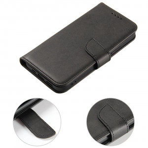 Калъф тип книга Magnet Elegant - Xiaomi Redmi Note 12 / Poco X5 черен - Img 2