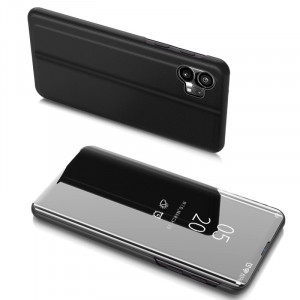 Огледален калъф тип книга Clear View - Nothing Phone 1 черен - Img 1