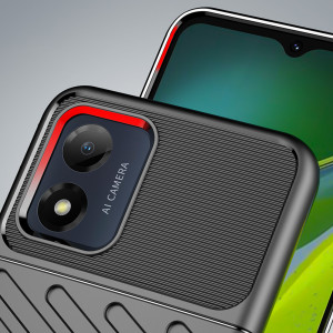 Подсилен гръб Thunder - Moto E13 Silicone Armored Cover черен - Img 6