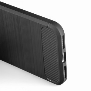 Силиконов гръб FORCELL Carbon - Xiaomi Redmi Note 9 / 10X 4G черен - Img 12