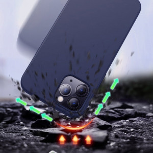 Силиконов гръб JOYROOM Color - iPhone 12 Pro Max син - Img 7