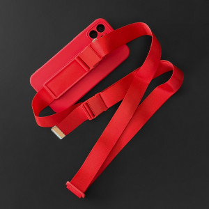 Гръб Rope с каишка - iPhone 13 mini черен - Img 14