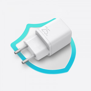 Зарядно за стена JOYROOM 25W USB Type C 3A (L-P251) бяло - Img 8