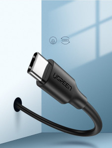Кабел за зареждане и данни UGREEN USB Type A към USB Type C 3A 2m (60118) черен - Img 5