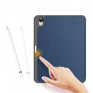 Калъф тип книга със Smart Sleep функция DUX DUCIS Domo - iPad 10.9" 2022 син - Img 3