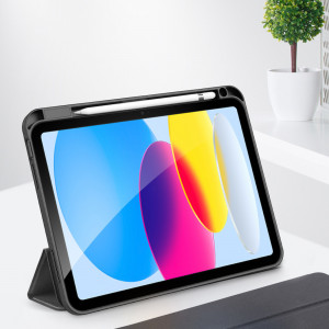 Калъф тип книга със Smart Sleep функция DUX DUCIS Domo - iPad 10.9" 2022 син - Img 13