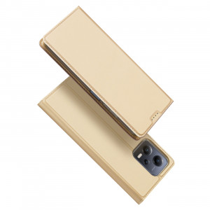 Калъф тип книга DUX DUCIS Skin Pro - Xiaomi Redmi Note 12 Pro+ 5G златист - Img 1