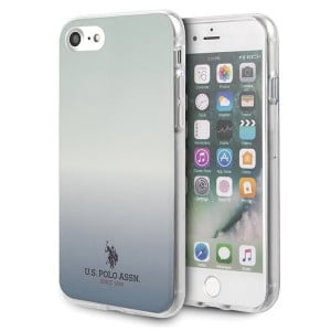 Оригинален гръб US POLO Gradient USHCI8TRDGLB - iPhone 7 / 8 / SE (2nd gen) / SE (3rd gen) син - Img 1