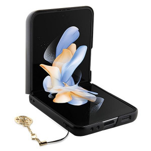Оригинален калъф GUESS 4G Charms - Samsung Galaxy Z Flip5 кафяв - Img 4