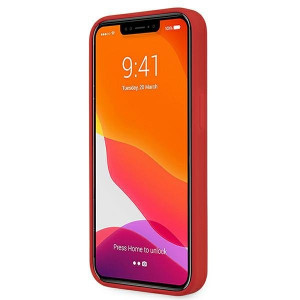 Оригинален твърд гръб FERRARI Silicone FESSIHCP13SRE - iPhone 13 mini червен - Img 5