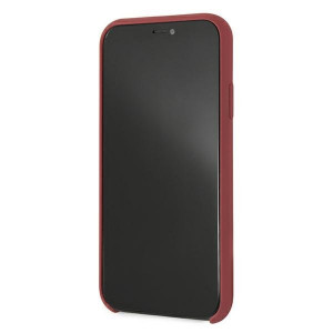 Оригинален твърд гръб MERCEDES Silicone MEHCI61SILRE - iPhone XR червен - Img 6