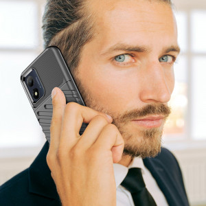 Подсилен гръб Thunder - Moto E13 Silicone Armored Cover черен - Img 7