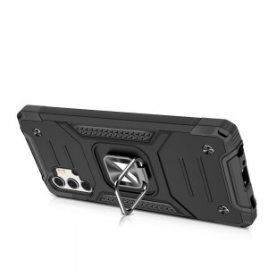Подсилен гръб WOZINSKY Ring Armor с магнитна стойка - Samsung Galaxy A13 5G черен - Img 4