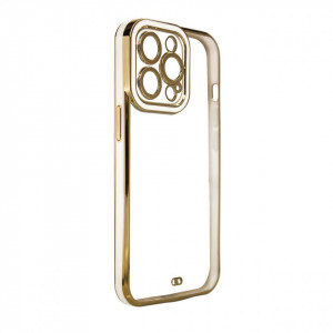 Прозрачен гръб с гел рамка Fashion - Samsung Galaxy A04s / A13 5G бял - Img 1