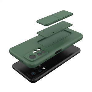 Силиконов гръб със стойка WOZINSKY Kickstand - Xiaomi Poco M4 Pro 5G червен - Img 6