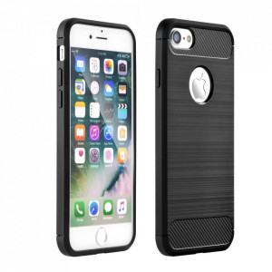 Силиконов гръб FORCELL Carbon - iPhone 13 mini черен - Img 8