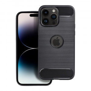 Силиконов гръб FORCELL Carbon - iPhone 13 mini черен - Img 15