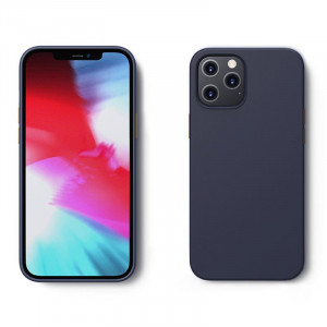 Силиконов гръб JOYROOM Color - iPhone 12 Pro Max син - Img 2