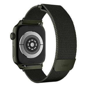 Стоманена каишка UNIQ Dante - Apple Watch 41mm Series 7 / 40mm SE / 40mm Series 6 / 40mm Series 5 / 40mm Series 4 зелен - Img 2