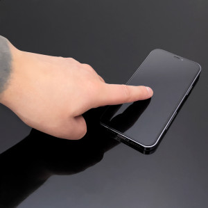 5D Full Glue закален стъклен протектор с пълно покритие WOZINSKY - Xiaomi Redmi A1 / A1+ / A2 / A2+ с черна рамка - Img 9