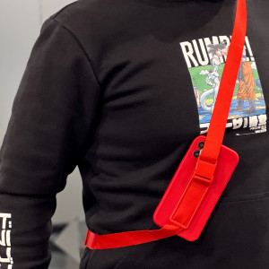 Гръб Rope с каишка - Xiaomi Redmi 10X 4G / Redmi Note 9 черен - Img 15