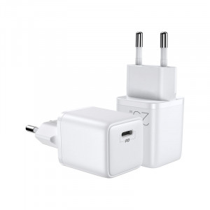 Зарядно за стена JOYROOM 25W USB Type C 3A (L-P251) бяло - Img 1