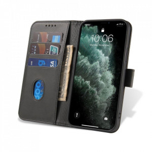 Калъф тип книга Magnet Elegant - Xiaomi Poco M4 Pro 5G черен - Img 6