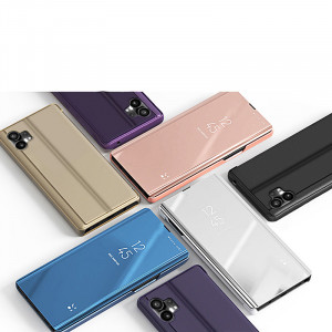Огледален калъф тип книга Clear View - Nothing Phone 1 черен - Img 4