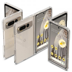 Оригинален гръб SPIGEN Ultra Hybrid - Google Pixel Fold кристалнопрозрачен - Img 16