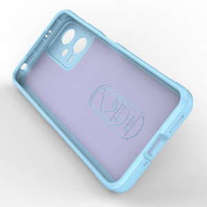 Подсилен гъвкав гръб Magic Shield - Xiaomi Poco X5 / Redmi Note 12 светлосин - Img 3