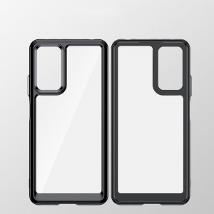 Прозрачен гръб с гел рамка Outer Space - Xiaomi Redmi Note 12 / Poco X5 син - Img 2