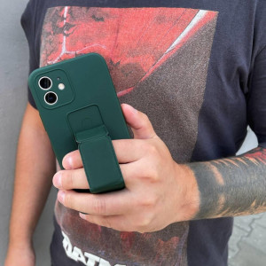 Силиконов гръб със стойка WOZINSKY Kickstand - Samsung Galaxy A04s / A13 5G син - Img 10