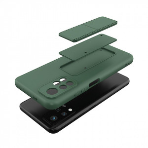 Силиконов гръб със стойка WOZINSKY Kickstand - Xiaomi Redmi 10 / 10 2022 / Note 11 4G червен - Img 6