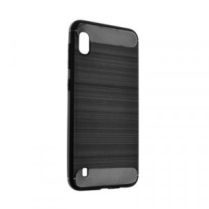 Силиконов гръб FORCELL Carbon - Samsung Galaxy A31 черен - Img 2