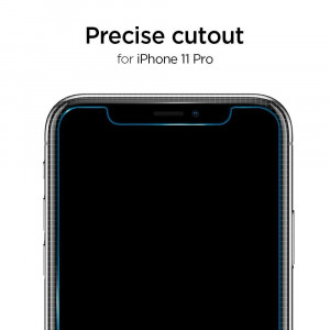 2 бр. закален стъклен протектор SPIGEN Align Master TR Slim с инструмент за поставяне - iPhone 11 / XR - Img 12