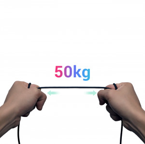 90° аудио кабел UGREEN жак 3.5mm 0.5m син (AV112) - Img 10